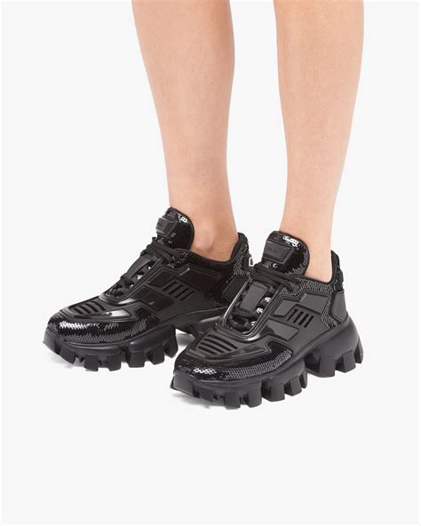 prada cloudbust fake|Prada cloudbust thunder sequined sneakers.